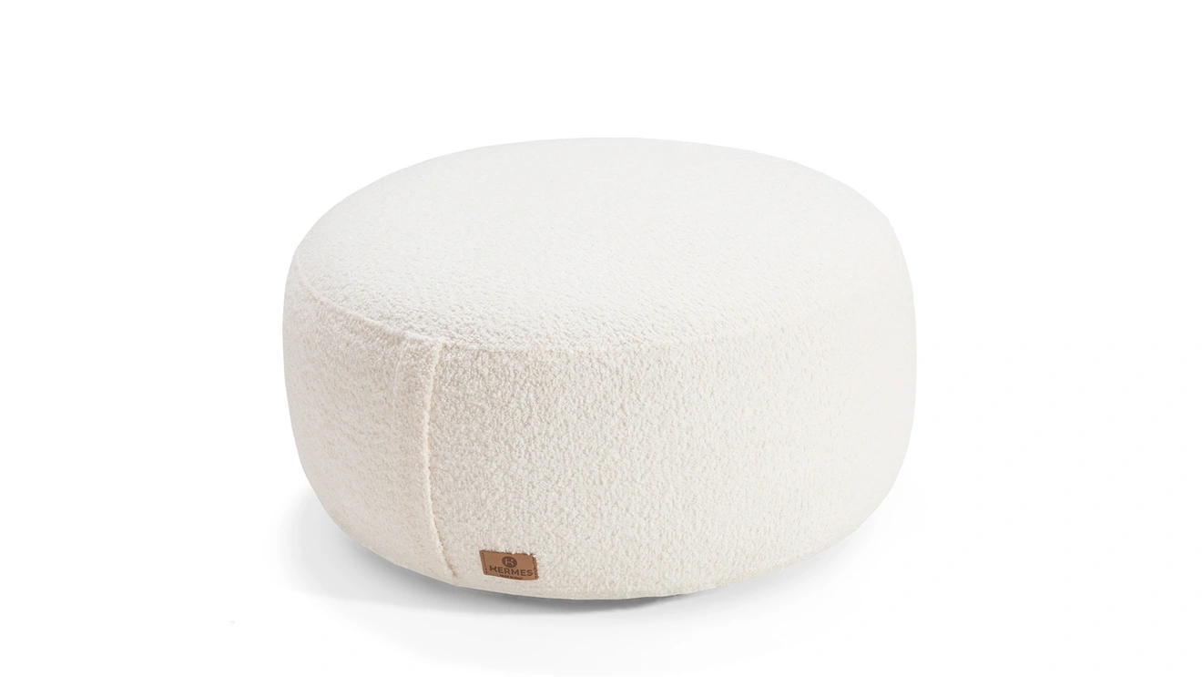 Pouf Goccia in tessuto di Kermes divani