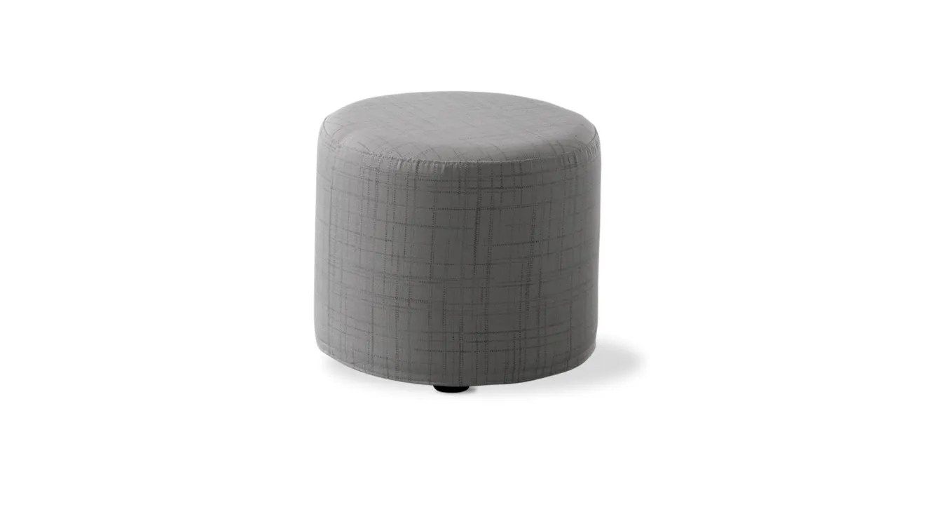 Pouf Rotondo in tessuto di Stilfar Italia