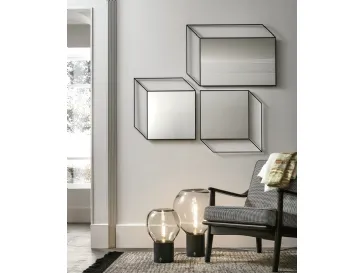 Specchi Sguardo con cornice in metallo di Target Point