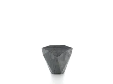 Tavolino Diamond Small in pietra fossile di Stones