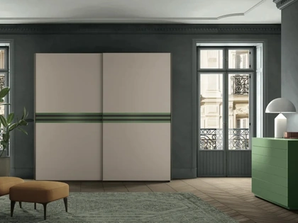 Armadio con anta scorrevole Fusion di Artigianmobili