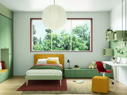 Cameretta componibile Golf C101in melaminico di Colombini Casa