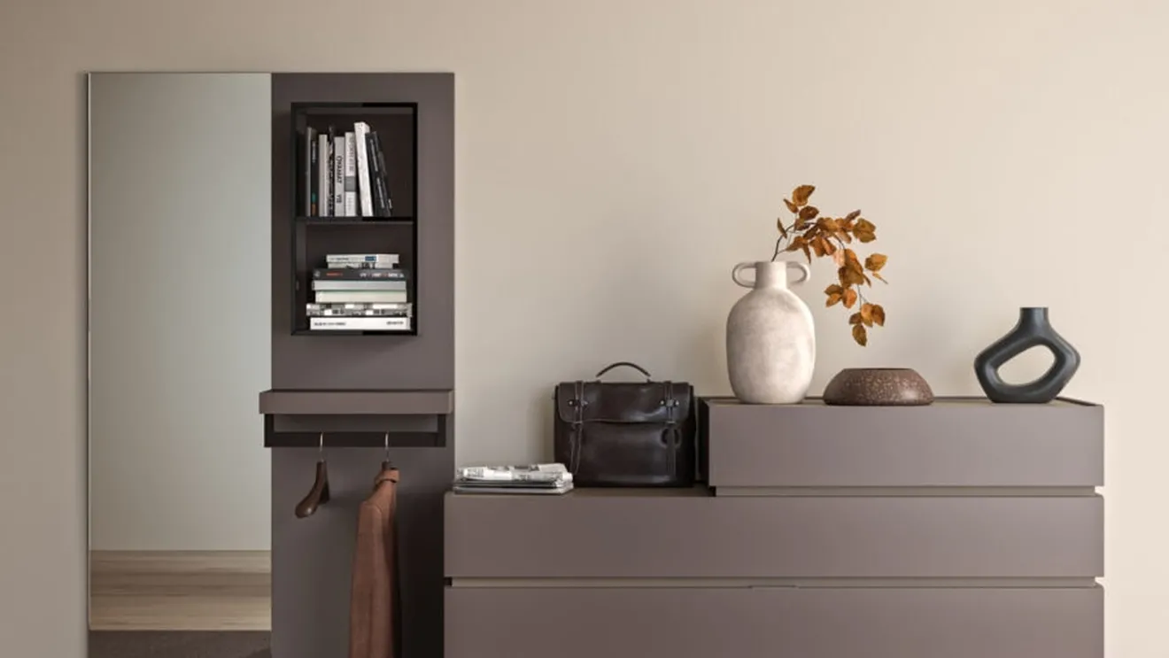 Comò Arturo con appendiabiti di Orme