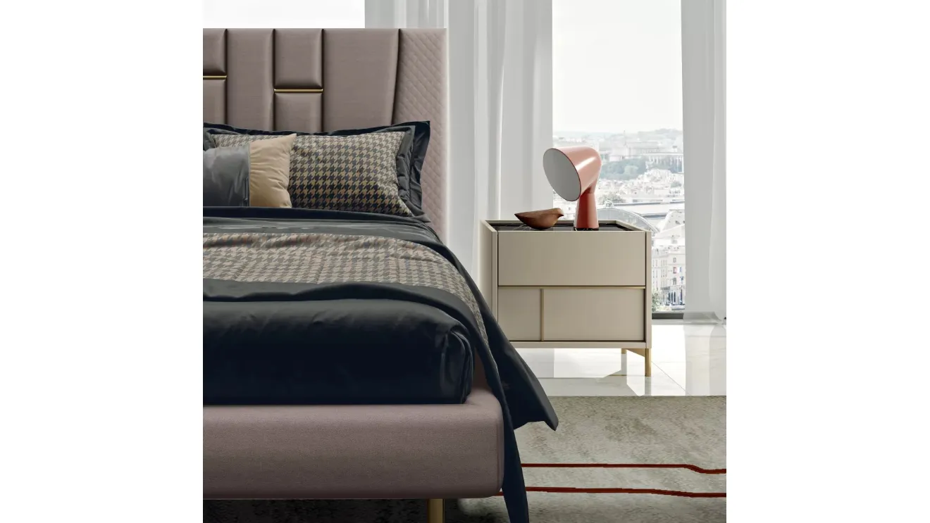 Comodino Deluxe Grey di Spar