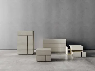 Comodino Ego in Rovere cenere di Veneran