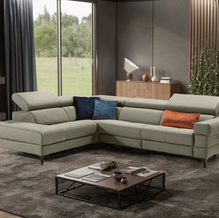 Divano relax angolare Cocoon di Kermes divani