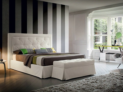 Letto in tessuto Adrian di Felis