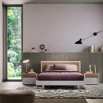 Letto Basic Led di Cecchini Italia