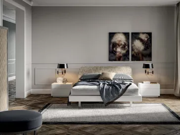Letto con trama romboidale Brand di Veneran