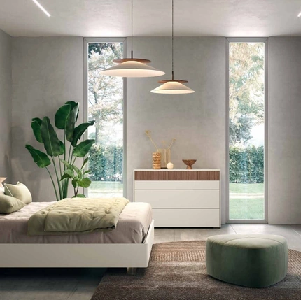 Letto matrimoniale Cloud Box di Cecchini Italia