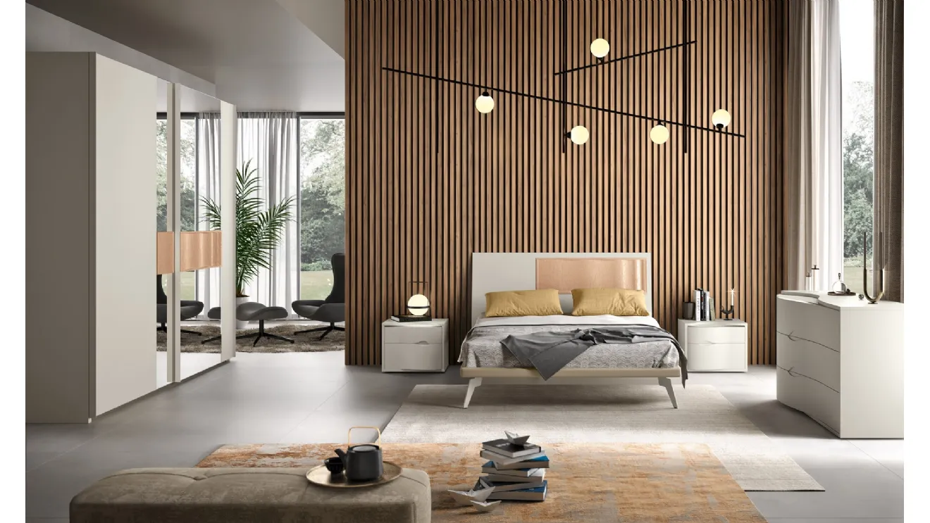 Letto con testiera Composizione 13 di Corso 11
