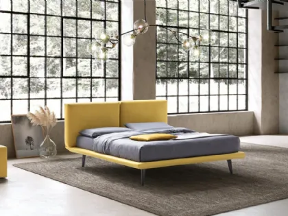 Letto Enea 24 in tessuto imbottito di Stilfar Italia