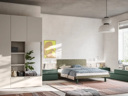 Letto con testiera imbottita Gap Night 16 di Orme