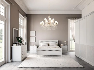Letto con testiera Medea di Villanova
