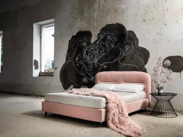 Letto in tessuto Noah di Veneran