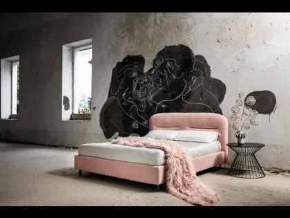 Letto in tessuto Noah di Veneran