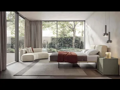 Letto in pelle Poke di Veneran