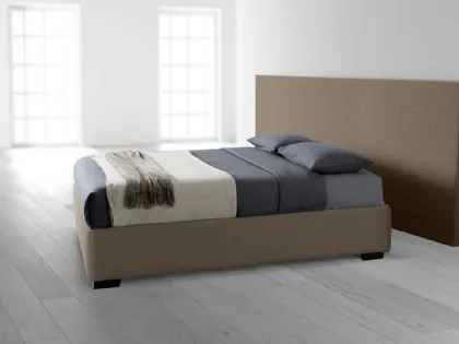 Letto Sommier 133 in tessuto con box contenitore di Stilfar Italia