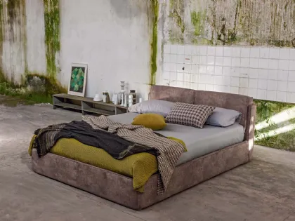 Letto imbottito Icaro di Veneran