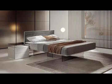 Letto imbottito Slim di Veneran