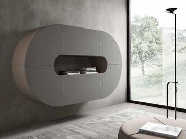 Mobile sospeso di design Velvet 184 di Artigianmobili