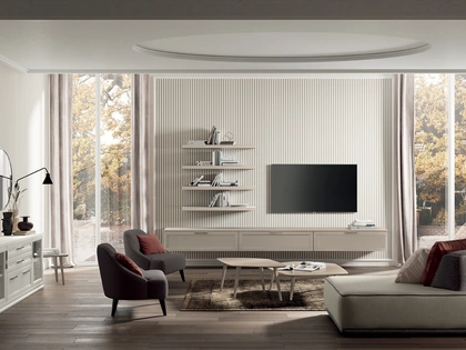 Parete Attrezzata Arcadia AS009 di Colombini Casa