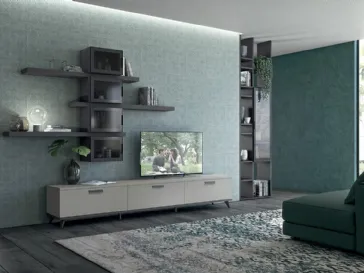 Parete Attrezzata Golf L133 di Colombini Casa