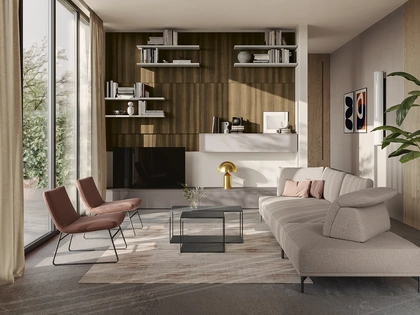 Parete Attrezzata Night & Day L07 di Colombini Casa