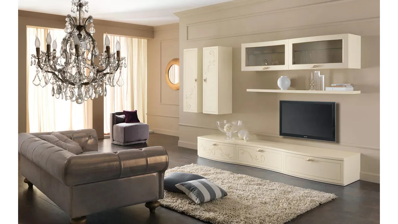Parete Attrezzata Prestige Liberty 107 di Spar