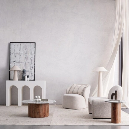 Poltroncina in tessuto Bassilla di Bizzotto