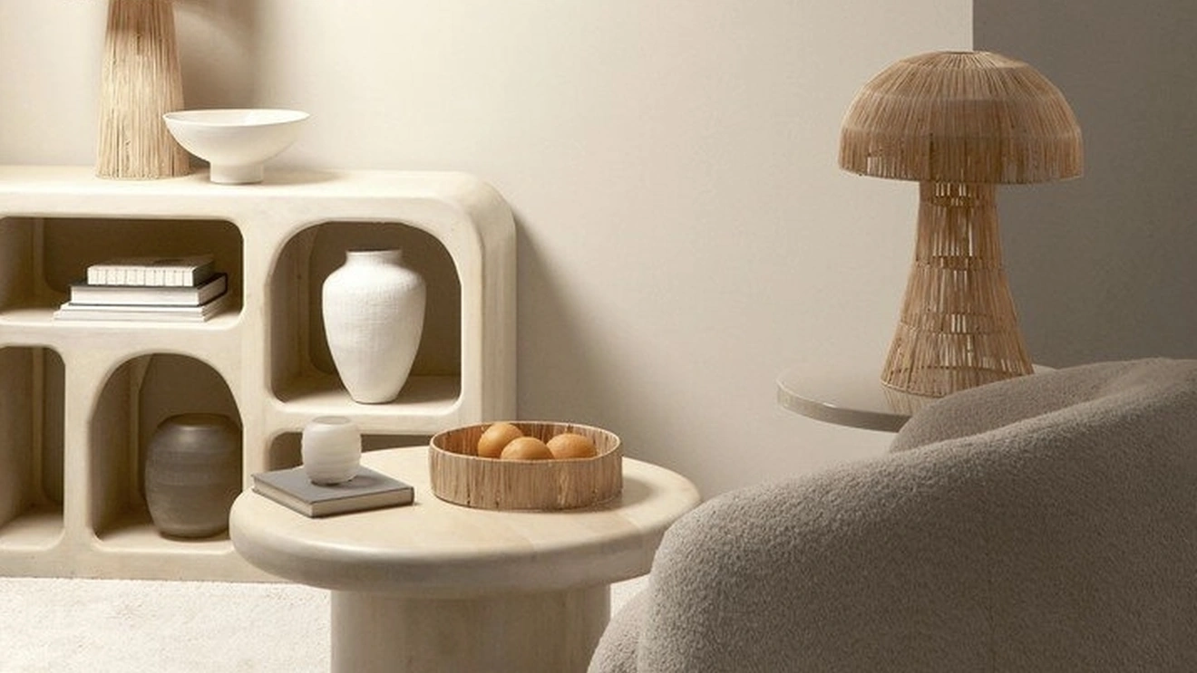 Poltroncina in tessuto Tecla di Bizzotto