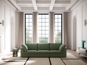 Divano lineare Superneutro di Felis