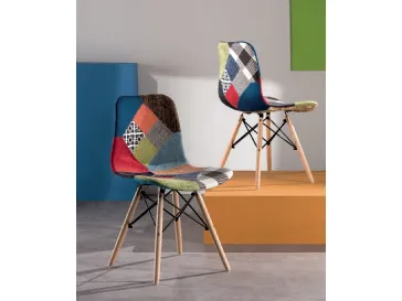Sedia Betty Patchwork di Gipi Le Sedie