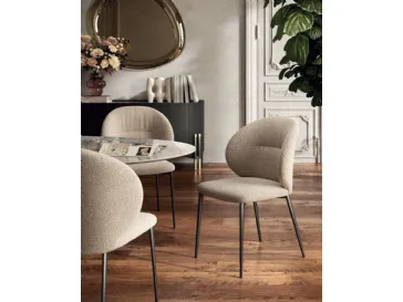 Sedia in tessuto Maia de Di Lazzaro