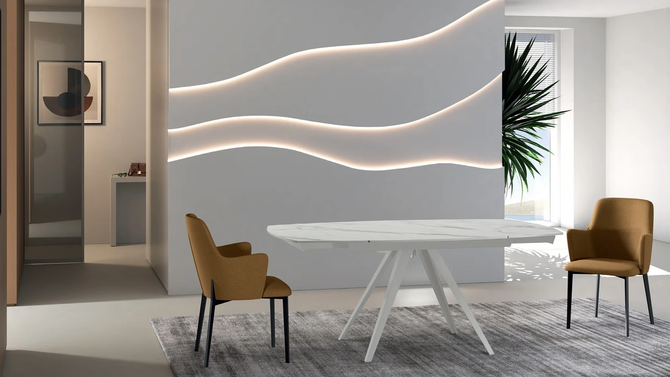 Tavolo Kyoto 120 di Stones