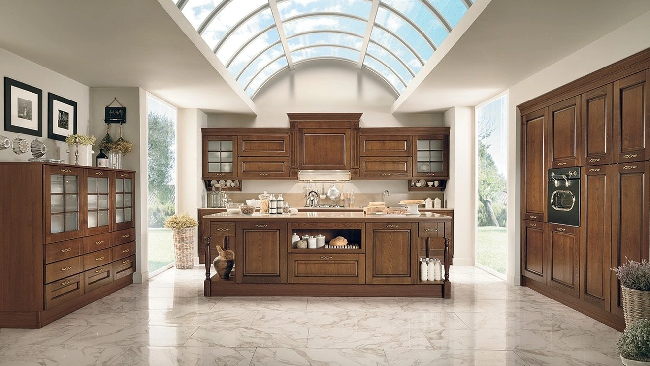 Cucina Classica con isola Armonia 03 di Colombini Casa Kitchen