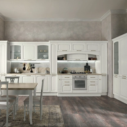 Cucina Classica ad angolo Mida 02 di Colombini Kitchen