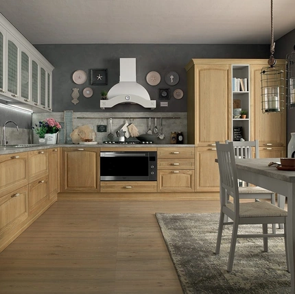 Cucina Classica angolare Mida 07 di Colombini Kitchen