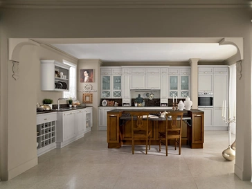 Cucina Classica con isola Sinfonia 02 di Colombini Kitchen
