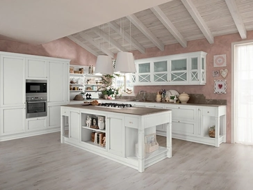 Cucina Classica con isola Sinfonia 04 di Colombini Kitchen