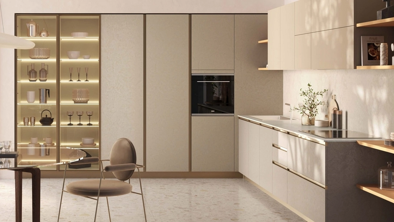 Cucina Moderna ad angolo Ginevra 03 di Ciao Cucine