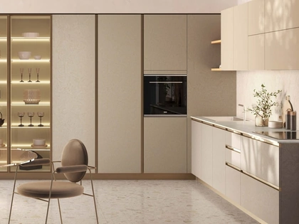 Cucina Moderna ad angolo Ginevra 03 di Ciao Cucine