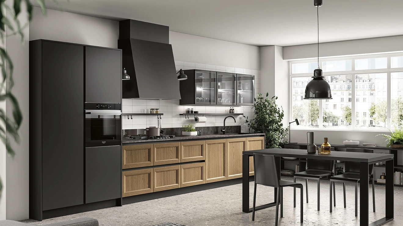 Cucina Moderna lineare Futura 13 di Colombini Kitchen