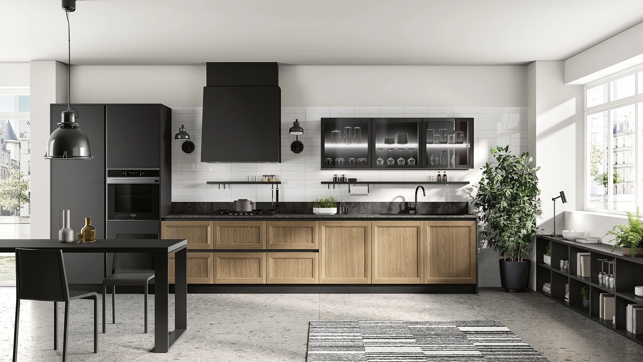 Cucina Moderna lineare Futura 13 di Colombini Kitchen