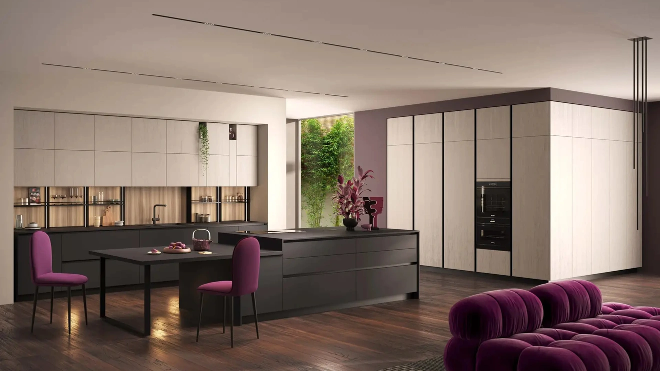 Cucina Moderna con isola Ginevra 01 di Ciao Cucine