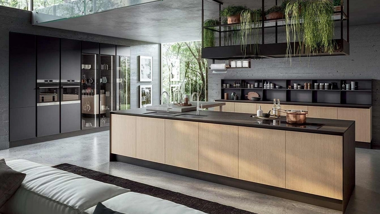 Cucina Moderna con isola Ginevra 05 di Ciao Cucine