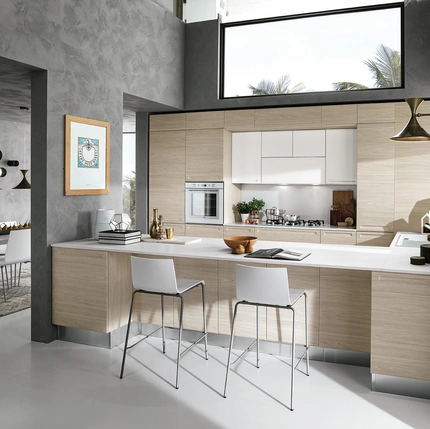 Cucina Moderna ad angolo Isla 03 di Colombini Kitchen