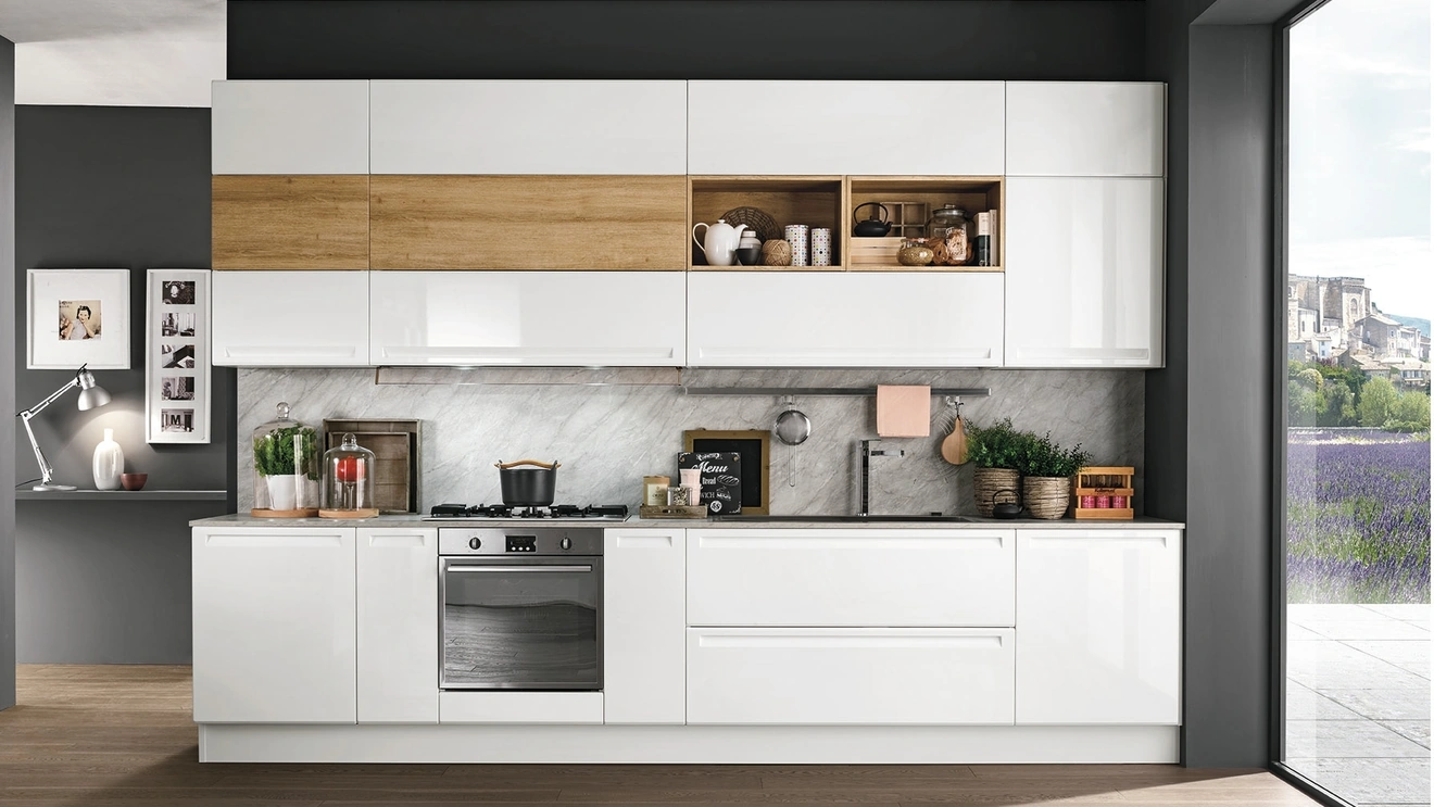Cucina Moderna ad angolo Isla 05 di Colombini Kitchen
