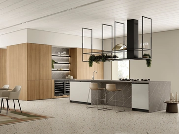 Cucina Moderna con isola Linea 09 di Colombini Kitchen