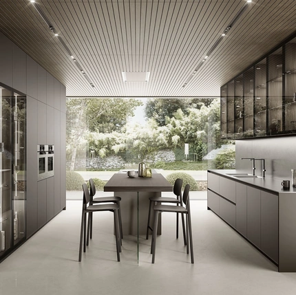 Cucina Moderna con isola Luxea 02 di Colombini Kitchen